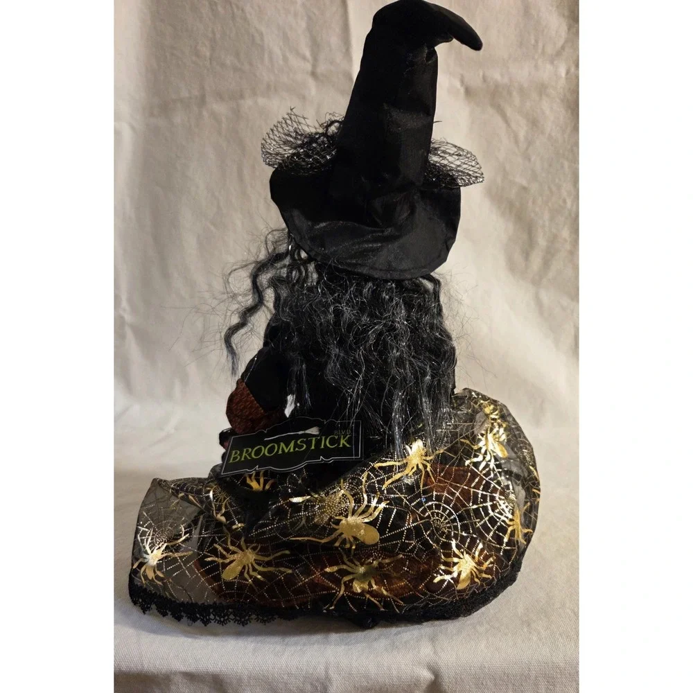 Broomstick Blvd Halloween Witch Doll 30